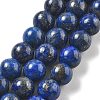 Natural Lapis Lazuli Beads Strands G-P348-01-8mm-1