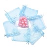 Organza Gift Bags with Drawstring OP-R016-9x12cm-08-2