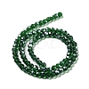 Electroplate Transparent Glass Beads Strands EGLA-A035-T4mm-A10-2