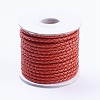 Round Braided Cowhide Cords WL-L009-01H-1