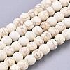 Synthetic Magnesite Beads Strands X-TURQ-S192-4mm-1-1
