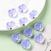 Transparent Enamel Acrylic Beads TACR-S155-004J-6