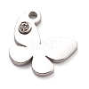 304 Stainless Steel Charms LS-STAS-L245-007P-1