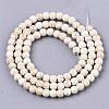 Synthetic Magnesite Beads Strands X-TURQ-S192-4mm-1-2