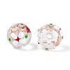 Luminous Handmade Gold Sand Lampwork Beads LAMP-N035-04G-3