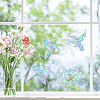 16 Sheets Waterproof PVC Colored Laser Stained Window Film Static Stickers DIY-WH0314-084-7