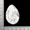 Natural Howlite Big Pendants G-F820-05A-12-3
