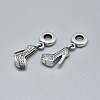 Antique Silver Plated 925 Sterling Silver European Dangle Charms STER-L060-39A-AS-2