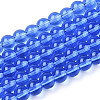 Transparent Glass Beads Strands GLAA-T032-T4mm-04-1