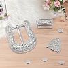 1Pc Belt Alloy Buckle Sets FIND-GF0008-76P-7