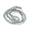 Electroplate Glass Beads Strands EGLA-J026-3mm-F10-4