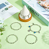 20Pcs Iron Cable Chain Bracelets for Women Men BJEW-SC0001-42-3