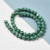 Synthetic Malachite Dyed Beads Strands G-P507-02A-01-2