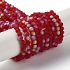 Imitation Jade Glass Beads Strands EGLA-A034-T3mm-MB07-1