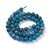 Natural Apatite Beads Strands G-F617-02-6mm-2