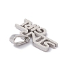 304 Stainless Steel Charms STAS-G284-06P-3