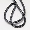 Non-magnetic Synthetic Hematite Beads Strands G-J165-3mm-01-2