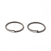 Non-Tarnish 304 Stainless Steel Saw Cut Open Jump Rings STAS-L262-37A-P-1