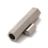 304 Stainless Steel Matte Magnetic Clasps STAS-M308-08A-2