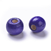 Dyed Natural Wood Beads WOOD-Q006-10mm-12-LF-2