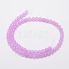 Natural & Dyed Malaysia Jade Bead Strands G-A146-6mm-A17-2