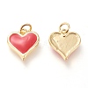 Real 18K Gold Plated Brass Charms KK-L006-019C-2