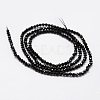 Natural Black Spinel Beads Strands LS-G-K185-09-2