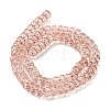 Transparent Glass Beads Strands EGLA-K071-05D-2
