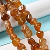 Natural Agate Beads Strands G-H295-B01-08-2
