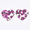 Transparent Clear Cellulose Acetate(Resin) Pendants LS-X-KY-T040-56C-2