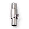 Brass Locking Tube Magnetic Clasps LS-MC079-3