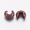 Brass Crimp Beads Covers KK-H290-NFR-NF-2