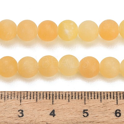 Natural Yellow Calcite Beads Strands GG-CBAA3AB-01-6mm-1