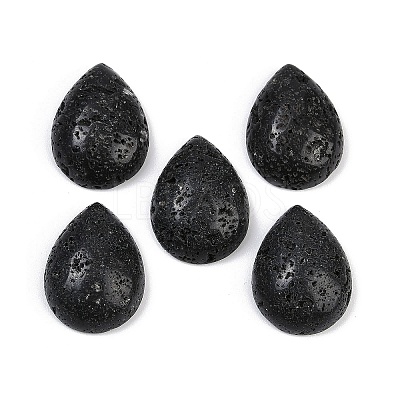 Natural Lava Rock Cabochons G-H094-01A-14-1