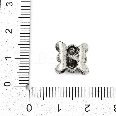 Alloy Rhinestone Beads FIND-A049-04AS-01-1