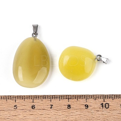 Cat Eye Pendants G-N360-07P-01-1