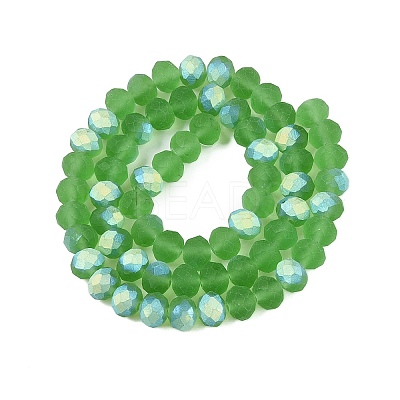 Transparent Glass Beads Strands EGLA-A044-T8mm-MB11-1