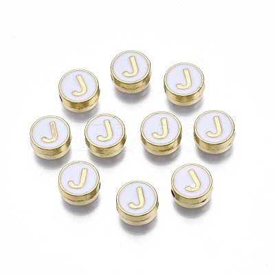 Alloy Enamel Beads X-ENAM-N052-006-01J-RS-1