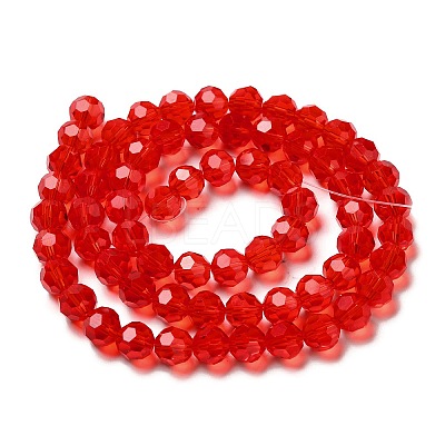 Transparent Glass Beads EGLA-A035-T8mm-D01-1