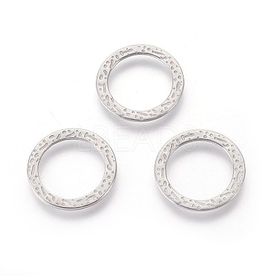 Tarnish Resistant 304 Stainless Steel Linking Rings STAS-F187-48P-1