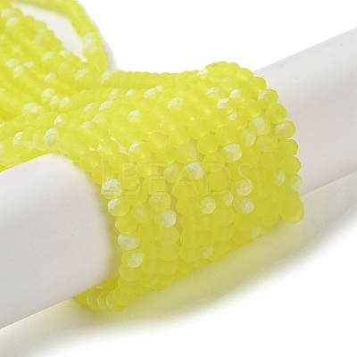 Imitation Jade Glass Beads Strands LS-EGLA-A034-T2mm-MB29-1