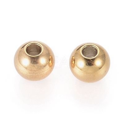 Ion Plating(IP) 202 Stainless Steel Rondelle Spacer Beads X-STAS-F094-06B-G-1