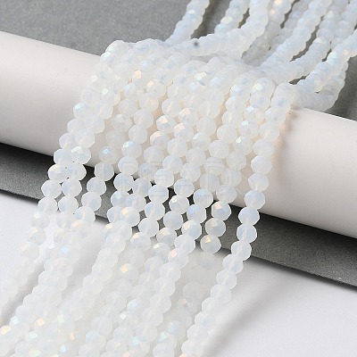 Imitation Jade Glass Beads Strands EGLA-A034-J3mm-MB06-1