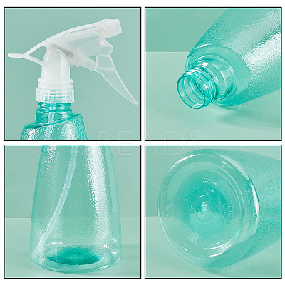 Transparent Plastic Trigger Squirt Bottles AJEW-GA0001-10-1
