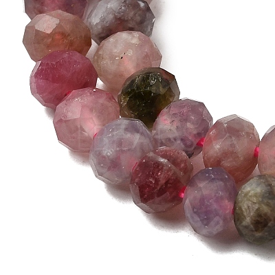 Natural Multicolor Tourmaline Beads Strands G-D110-E02-05-1