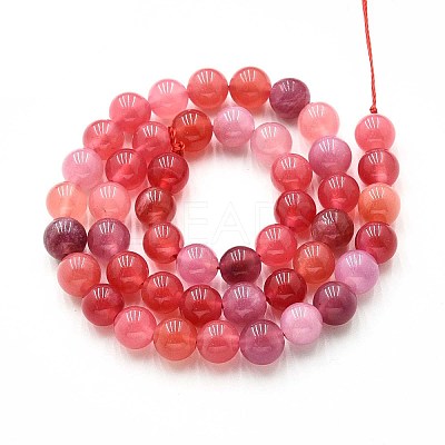 Natural Quartz Beads Strands X-G-N355-8mm-24-1