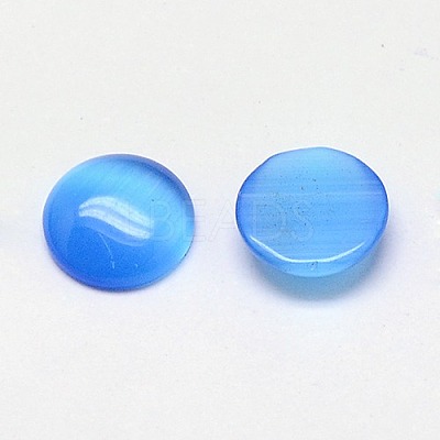 Cat Eye Cabochons CE-J002-8mm-09-1