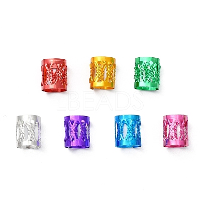 Aluminum Dreadlocks Beads Hair Decoration ALUM-R003-M-1-1