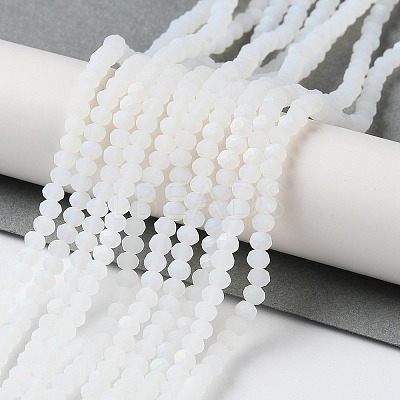 Imitation Jade Glass Beads Strands X1-EGLA-A034-J2mm-MB06-1