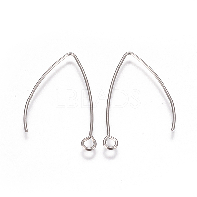 Tarnish Resistant 304 Stainless Steel Earring Hooks X-STAS-F227-26A-P-1
